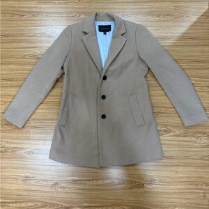 Banana Republic Camel Button Coat XS